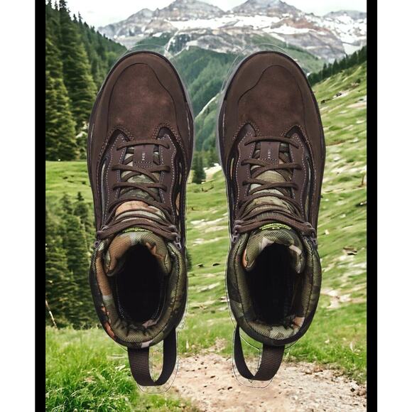 Under Armour UA Charged Raider Leather Waterproof Tactical Boots Mens 8 NEW - Picture 2 of 12